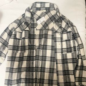 Pacsun LA Hearts Shacket NWT Size M/L